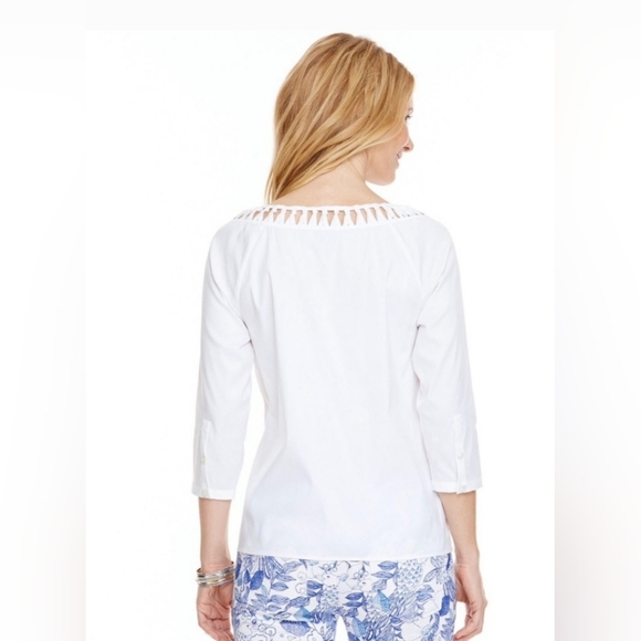 Vineyard Vines Basket Weave Top - Picture 11 of 11